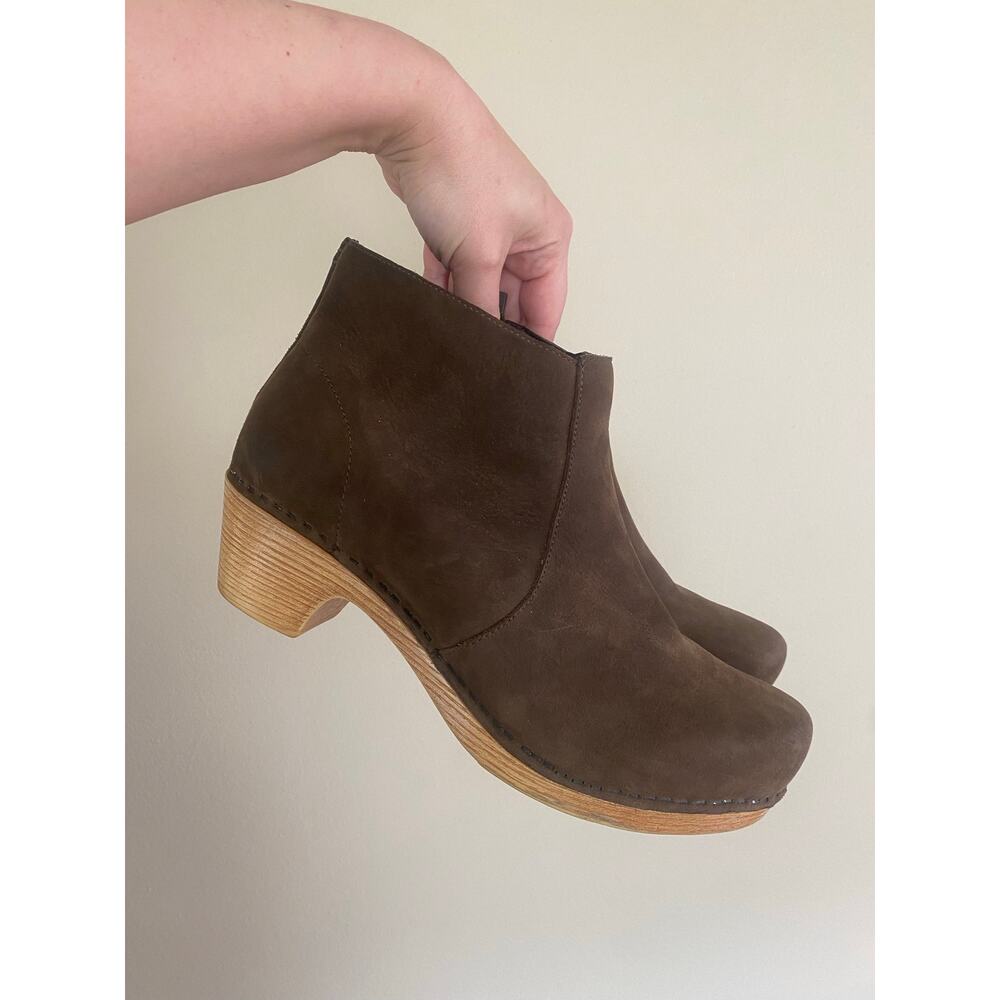 Dansko Maria Boots Nubuck Suede Brown Size US 11/ 41 Rare
